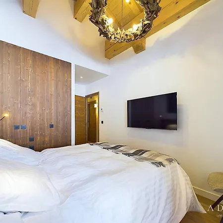 T4 Dernier Etage Avec Cheminee Et Parking Proche Pistes - Fr-1-398-678 Apartment Montvalezan